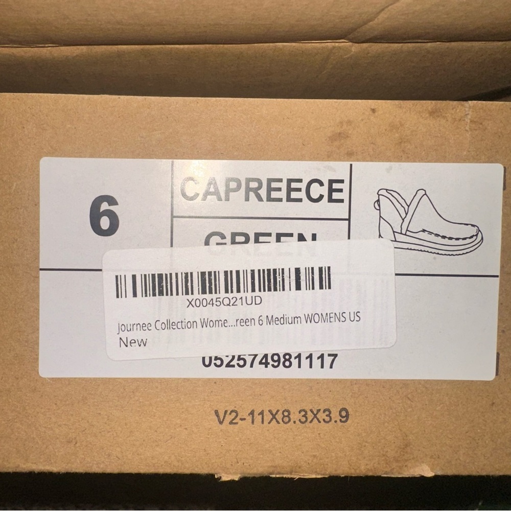 Journee Collection Capreece Green Slip-On Shoes - Picture 8 of 13